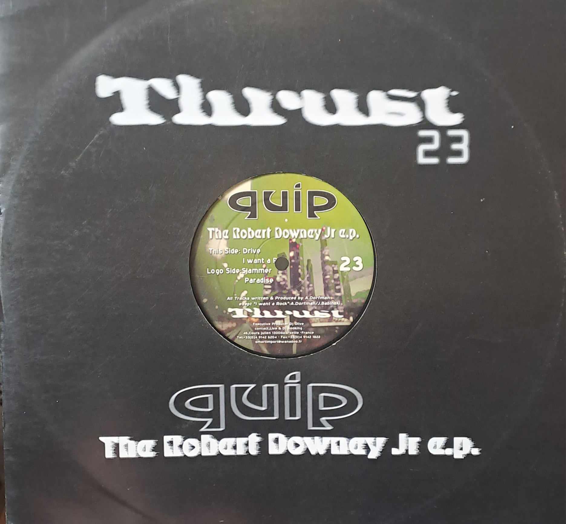 Thrust 023 - vinyle electro